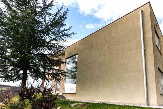 Wooden Houses_Villa Unifamiliare a due piani_Struttura in legno in punto panoramico
