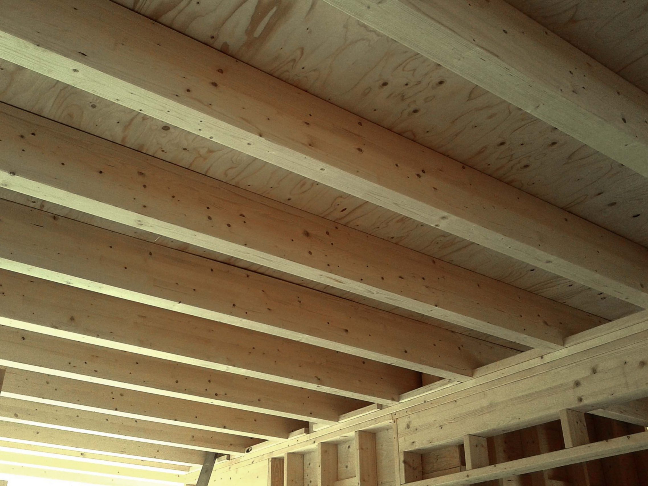 Wooden Houses_Villa Unifamiliare a due piani_Struttura in legno geometrica e moderna. Casa elettrica dotata di fotovoltaico, VMC e frangisole.