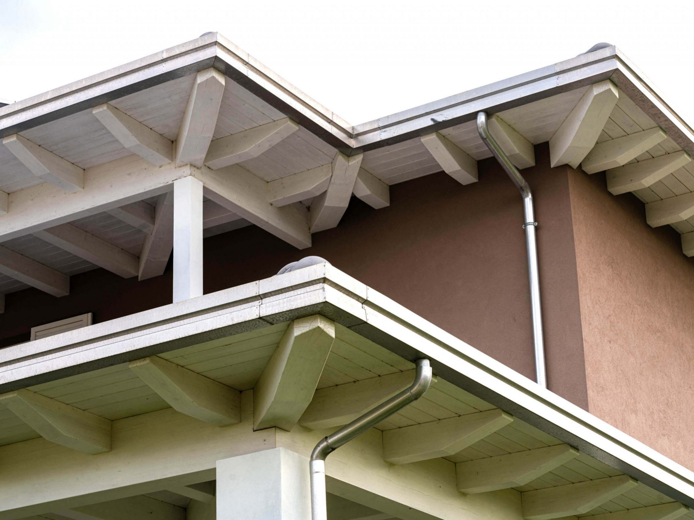 Wooden Houses_Villa Unifamiliare a due piani_Struttura in legno classica con finiture e colori contemporanei