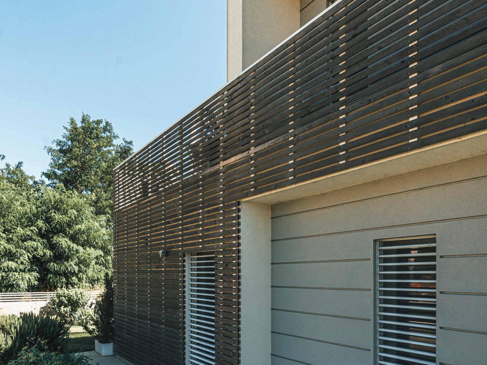 Wooden Houses_Villa Unifamiliare a due piani_Struttura in legno dall'aspetto fortemente contemporaneo