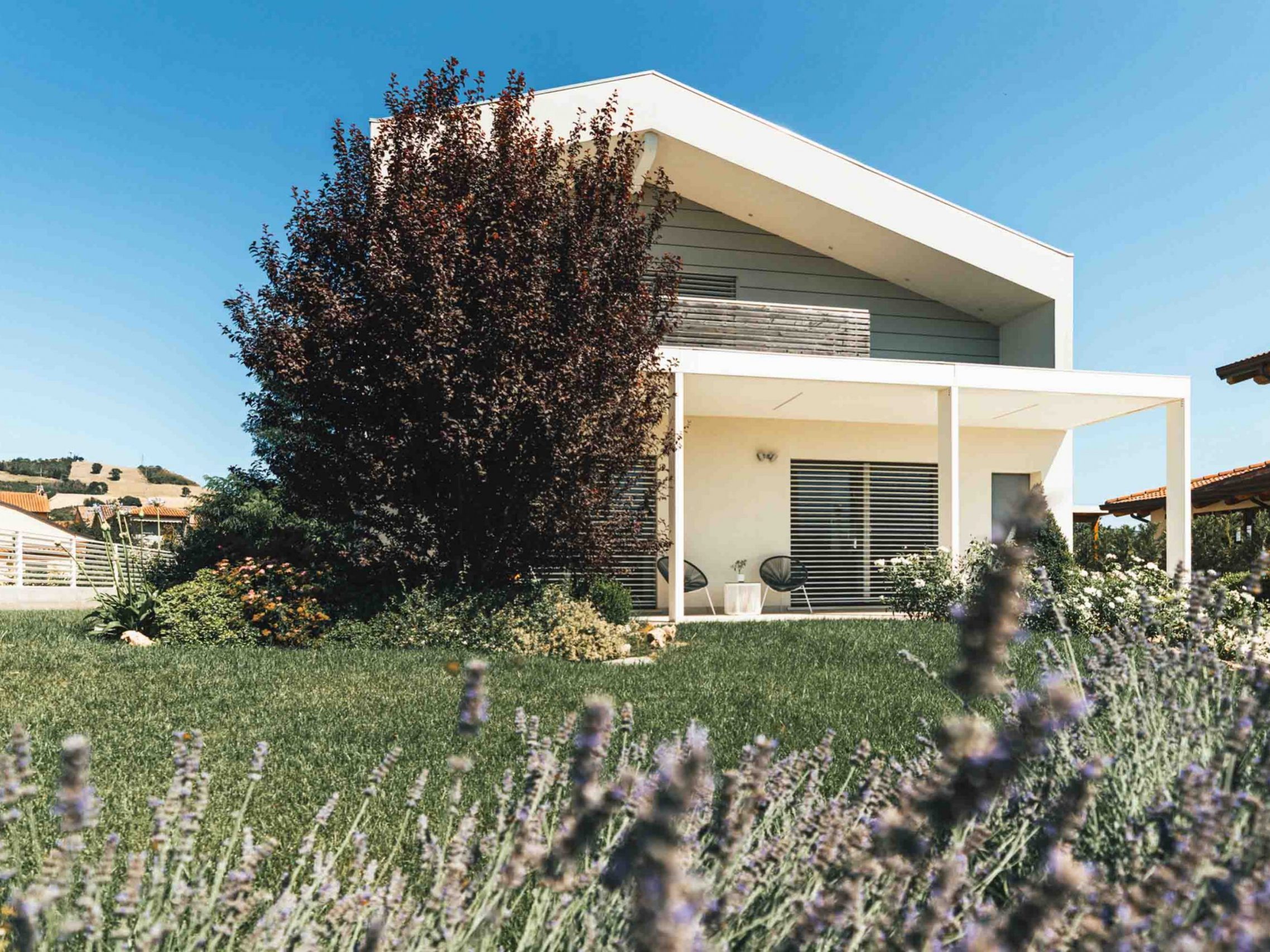 Wooden Houses_Villa Unifamiliare a due piani_Struttura in legno dall'aspetto fortemente contemporaneo