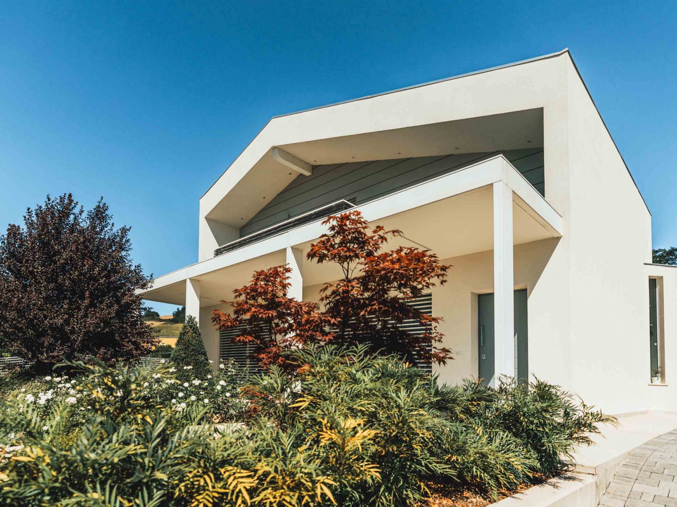 Wooden Houses_Villa Unifamiliare a due piani_Struttura in legno dall'aspetto fortemente contemporaneo