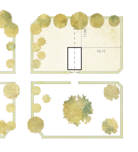 Studio della forma dell'installazione di Atelier Poem per il Festival des cabanes di Villa Medici 2023, realizzata da Wooden Houses