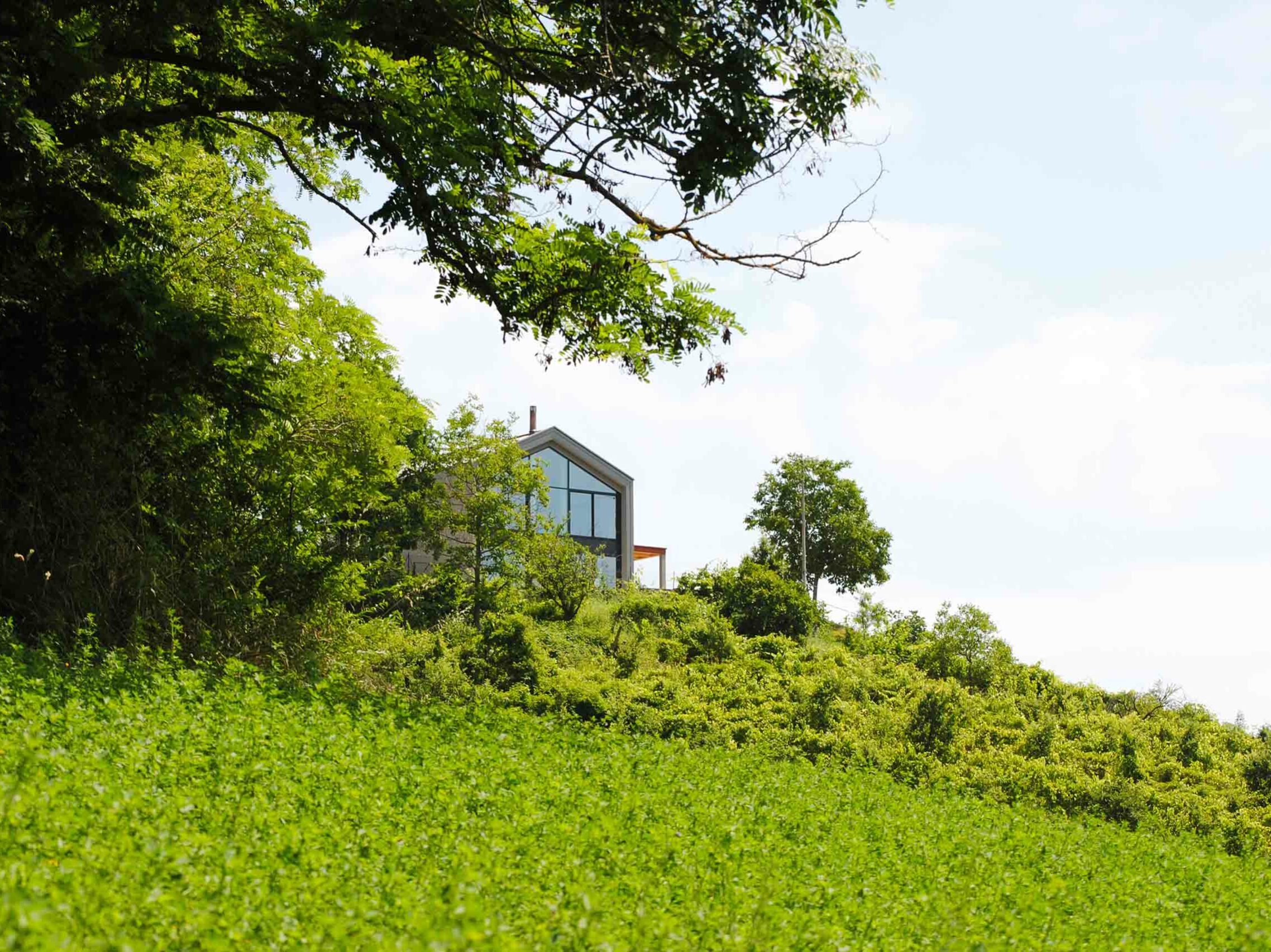 Villa unifamiliare in legno a Macerata Feltria, progettata da Studio TAU Architettura e realizzara da Wooden Houses